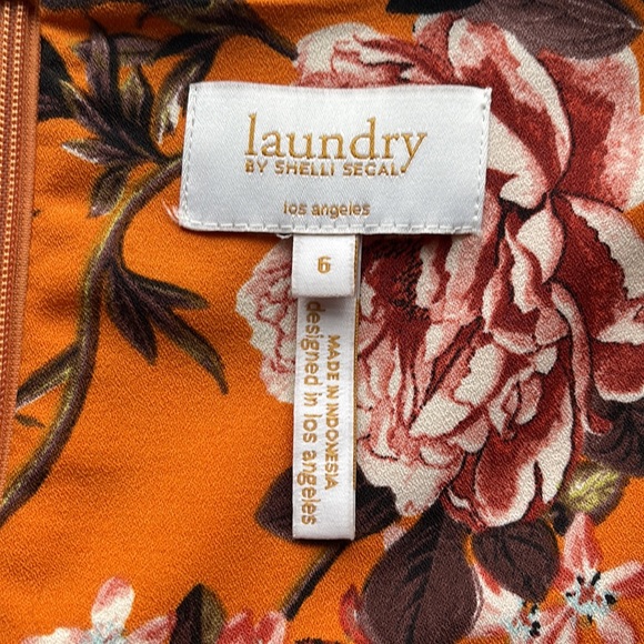 Laundry by Shelli  Segal floral dress size 6 - Picture 10 of 13